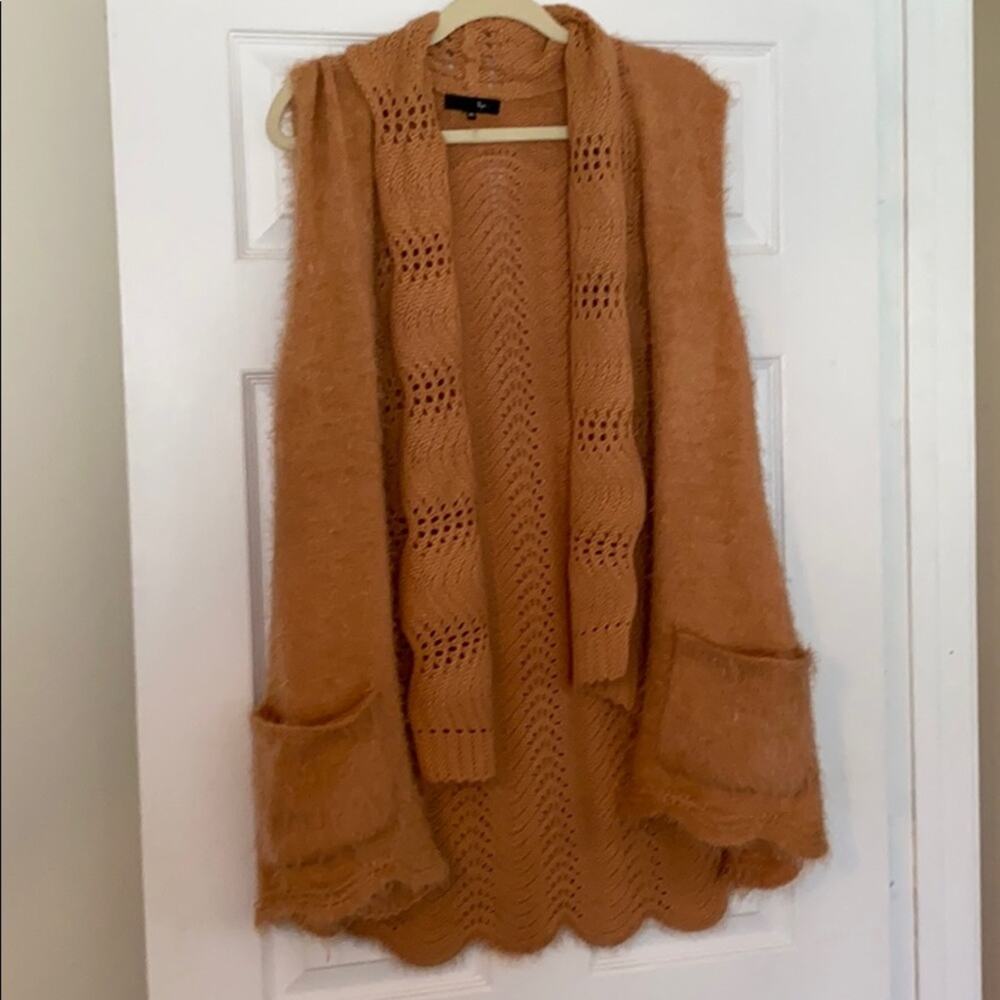 Ryu Anthropologie L with pockets cardigan sweater